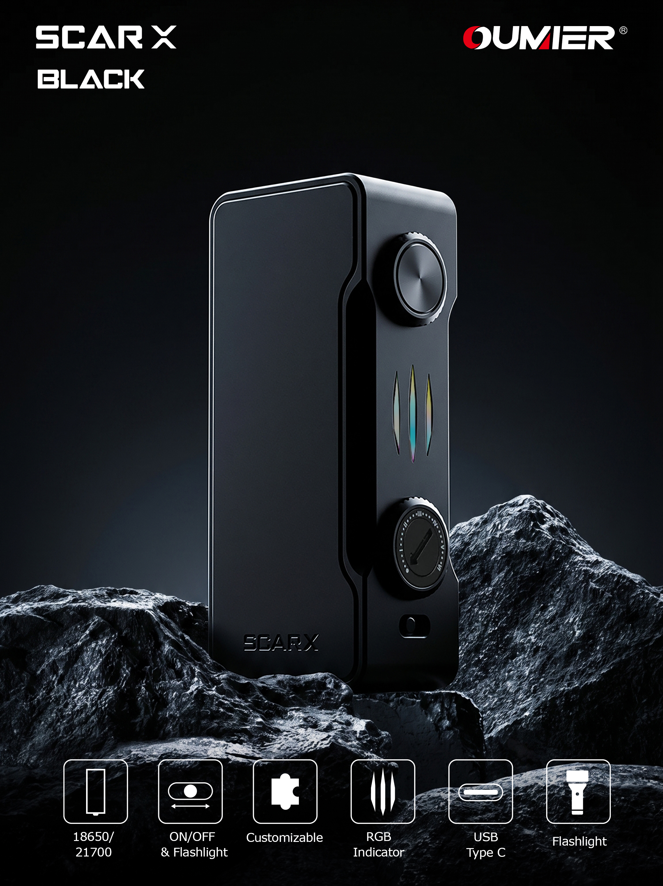 SCAR X Black