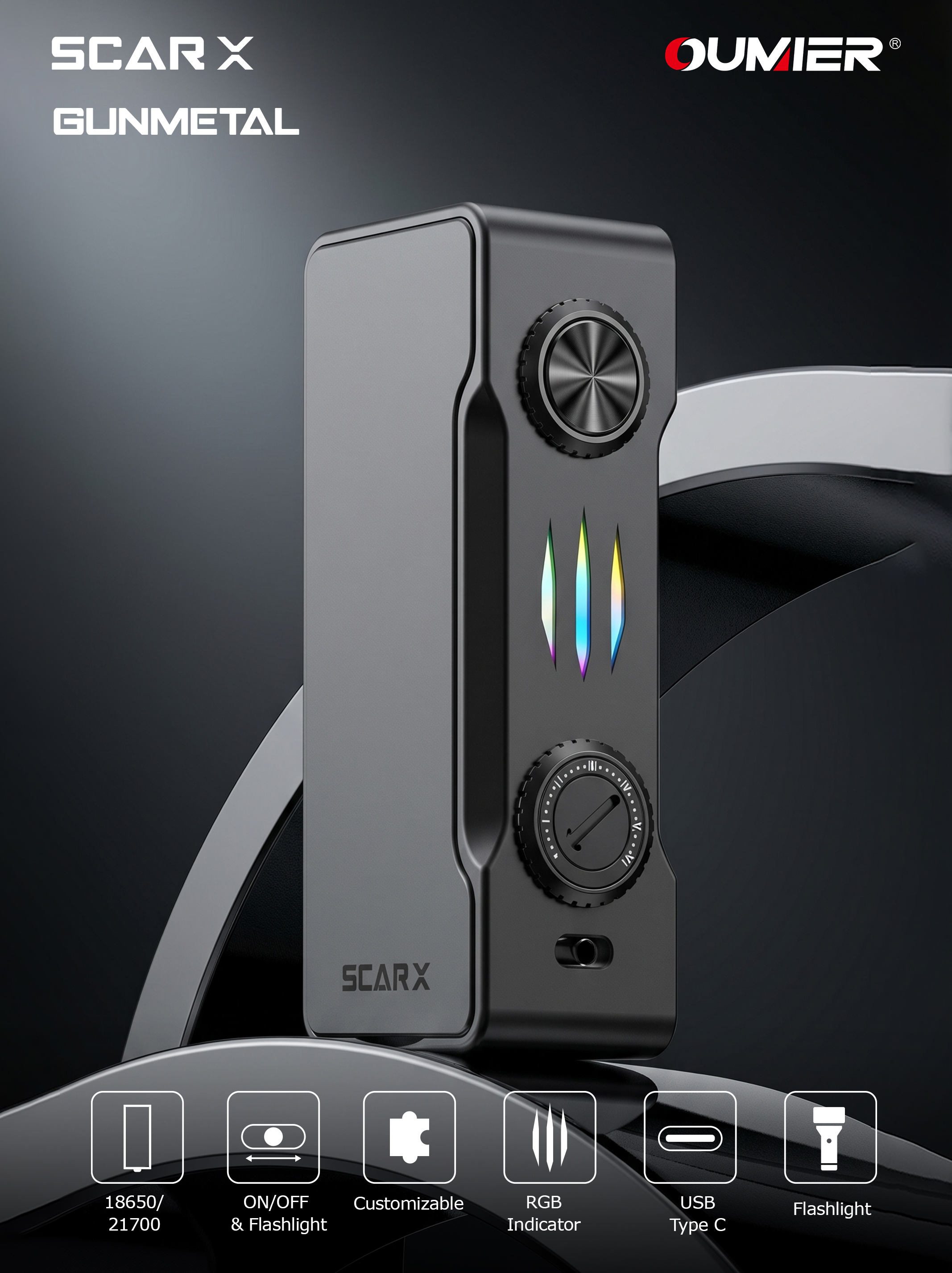 SCAR X Gunmetal