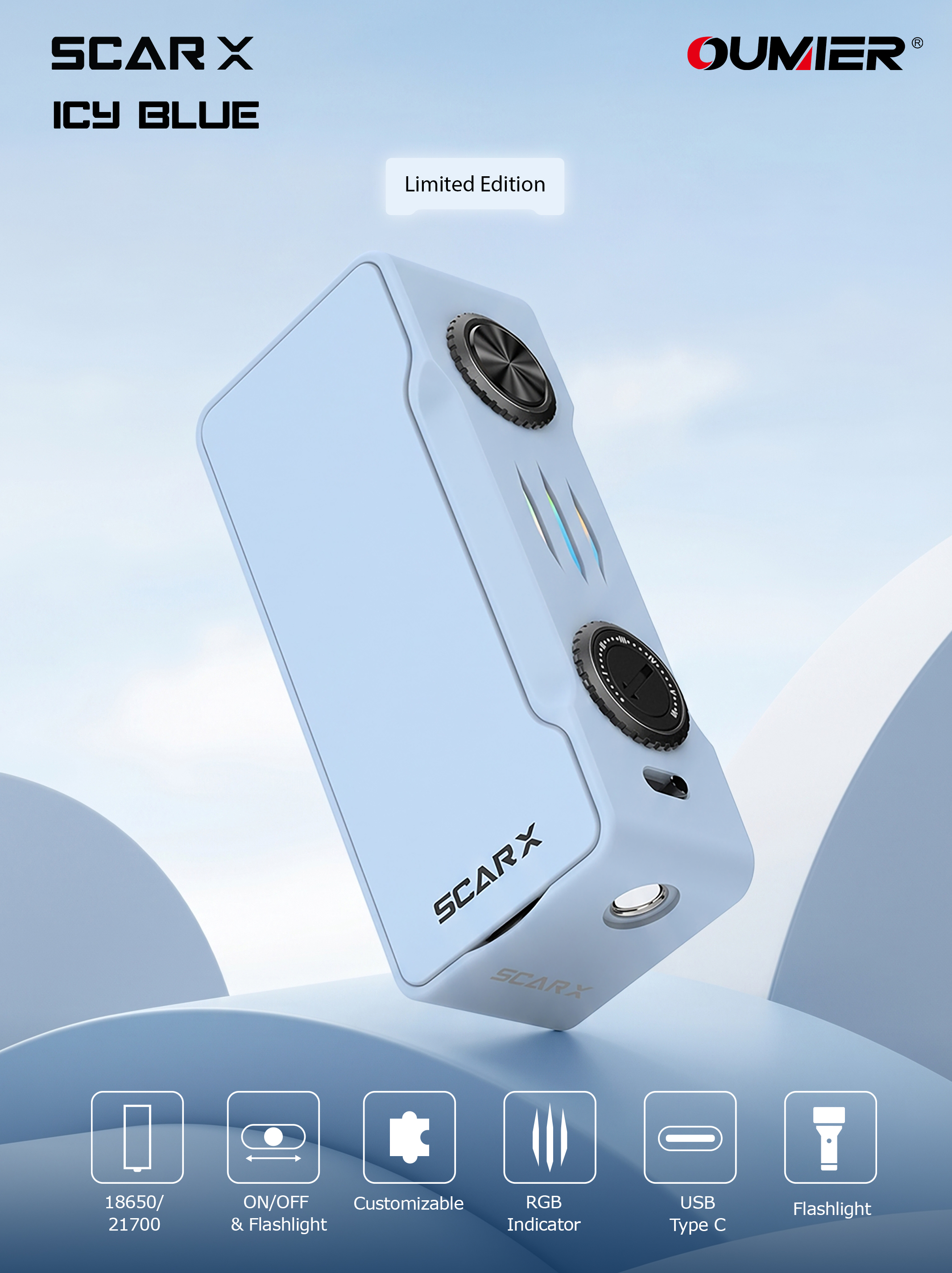 SCAR X Icy Blue Limited Edition